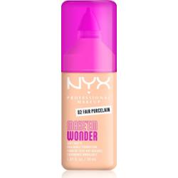 NYX Professional Makeup Make ‘Em Wonder lekki podkład matujący odcień 02 Fair Porcelain 30 ml