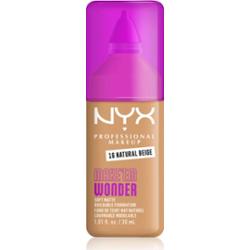 NYX Professional Makeup Make ‘Em Wonder lekki podkład matujący odcień 16 Natural Beige 30 ml