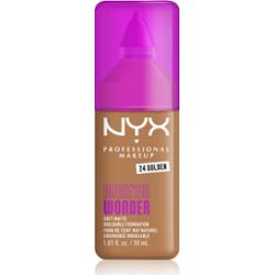 NYX Professional Makeup Make ‘Em Wonder lekki podkład matujący odcień 24 Golden 30 ml