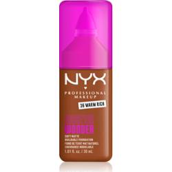 NYX Professional Makeup Make ‘Em Wonder lekki podkład matujący odcień 36 Warm Rich 30 ml