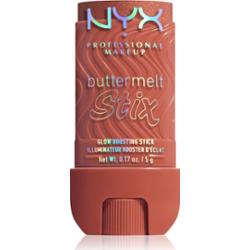 NYX Professional Makeup Buttermelt Glow Stix kredka rozświetlająca odcień 13 Left On Melt 5 g