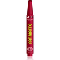 NYX Professional Makeup Fat Matte balsam do ust z efektem matującym Scarlet Snuggles 2 g