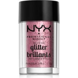 NYX Professional Makeup Face & Body Glitter Brillants brokat do twarzy i ciała odcień 02 Rose 2.5 g