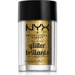 NYX Professional Makeup Face & Body Glitter Brillants brokat do twarzy i ciała odcień 05 Gold 2.5 g
