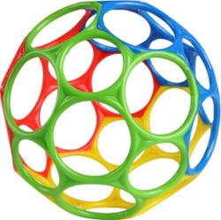 Oball Classic Easy-Grasp Toy zabawka dla dzieci od urodzenia color mix 1 szt.