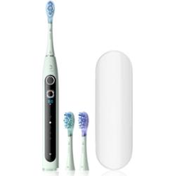 Oclean X Pro 20 Set szczoteczka soniczna + 2 zapasowe końcówki z etui podróżnym Green