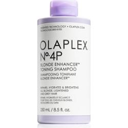 Olaplex N°4P Blond Enhancer Toning Shampoo fioletowy szampon tonujący neutralizująca żółtawe odcienie 250 ml