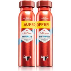 Old Spice Whitewater dezodorant w sprayu dla mężczyzn 2x150 ml
