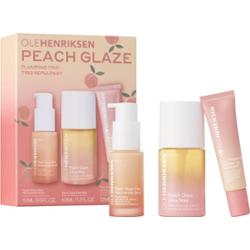 OLEHENRIKSEN Peach Glaze Plumping Trio zestaw do pielęgnacji skóry twarzy