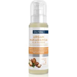 Olival Argan and Macadamia olejek arganowy do wzmocnienia włosów i nadania im większego połysku 60 ml