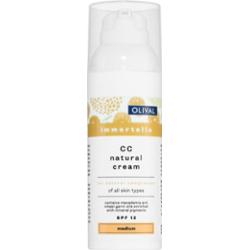 Olival Immortelle Natural nawilżający krem CC SPF 12 odcień Medium 50 ml