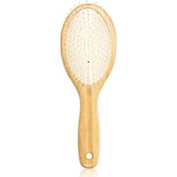 Olivia Garden Bamboo Touch płaska szczotka włosów i skóry głowy Nylon M 1 szt.