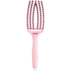 Olivia Garden Fingerbrush ThinkPink Boar & Nylon Jaipur Rose szczotka do włosów 1 szt.