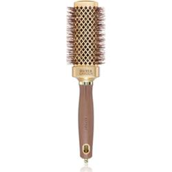 Olivia Garden Expert Blowout Straight Gold & Brown 40mm - szczotka do stylizacji włosów