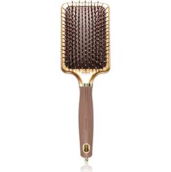 Olivia Garden Rectangular Paddle szczotka dla łatwego rozczesywania włosów Gold&Brown 1 szt.
