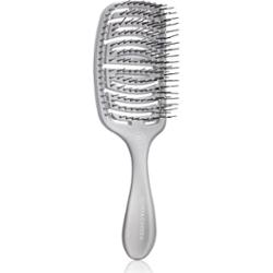 Olivia Garden ESSENTIAL CARE FLEX Medium Hair Bristles szczotka do włosów Ice Grey 1 szt.