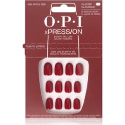 Opi Sztuczne paznokcie Xpress-On Kultowe odcienie Big Apple Red 30 U
