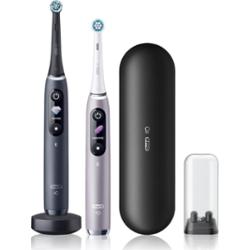 Oral-B iO9 elektryczna szczoteczka do zębów DUO Black Onyx & Rose Quartz 2 szt.