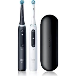 Oral-B iO5 elektryczna szczoteczka do zębów z futerałem DUO Black & White 2 szt.