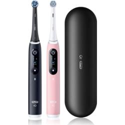 Oral-B iO6 Connected Coach elektryczna szczoteczka do zębów z futerałem podwójne opakowanie 2 szt.