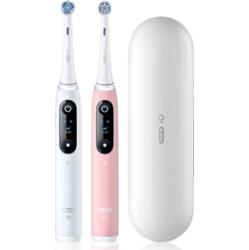 Oral-B iO6 Connected Coach elektryczna szczoteczka do zębów z futerałem podwójne opakowanie 2 szt.