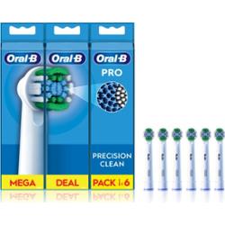 Oral-B PRO Precision Clean końcówki wymienne do szczoteczki do zębów 6 szt.