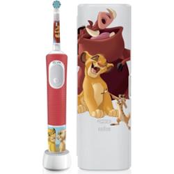 Oral-B PRO Kids 3+ The Lion King elektryczna szczoteczka do zębów z futerałem dla dzieci 1 szt.