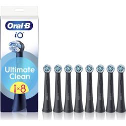 Oral-B iO Ultimate Clean końcówki wymienne do szczoteczki do zębów Black 8 szt.