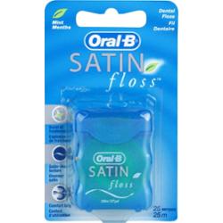Oral B Satin Floss nić dentystyczna smak Menthol 25 m