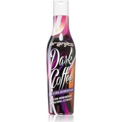 Oranjito Dark Coffee Accelerator mleczko do opalania w solarium z biokomponentami i przyspieszaczem opalania 200 ml