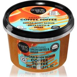 Organic Shop Coffee Toffee peeling do ciała o działaniu pobudzającym 250 ml