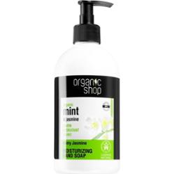 Organic Shop Organic Minty Jasmine mydło w płynie do rąk o działaniu nawilżającym 500 ml