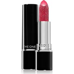 Oriflame The One Ultimate Glitter kremowa szminka do ust zapewniający błyszczący połysk odcień Wow-Factor Pink 3.1 g