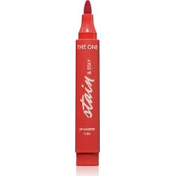 Oriflame The One Stain & Stay szminka trwała w markerze odcień Chili 2.5 g