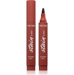Oriflame The One Stain & Stay szminka trwała w markerze odcień Brick 2.5 g