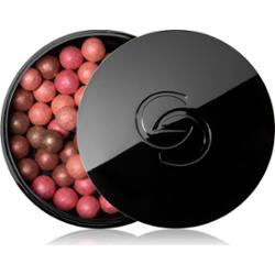 Oriflame Giordani Gold Serum Pearls rozświetlający puder w perełkach błyszczący odcień Cherry Touch 22 g