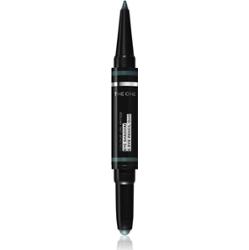Oriflame The One Colour Unlimited cienie do powiek i kredka do oczu 2 w 1 odcień Emerald Green 1,2 g