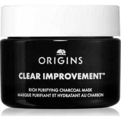 Origins Clear Improvement® Rich Purifying Charcoal Mask oczyszczająca maseczka z węglem aktywnym 30 ml