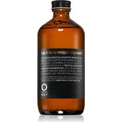 OWAY Hair & Body Invigorating Wash szampon i żel pod prysznic 2w1 rewitalizujący 240 ml