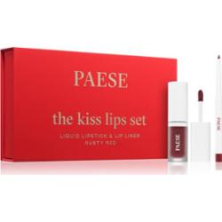 Paese The Kiss Lips Set Rusty Red zestaw upominkowy odcień 04 Rusty Red
