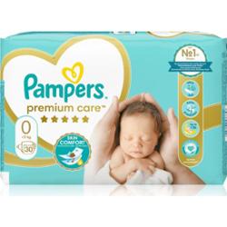 Pampers Premium Care Size 0 pieluchy jednorazowe < 3kg 30 szt.