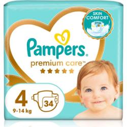 Pampers Premium Care Size 4 pieluchy jednorazowe 9-14 kg 34 szt.