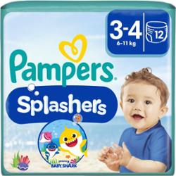 Pampers Splashers 3-4 jednorazowe pielucho-kąpielówki 6-11 kg 12 szt.
