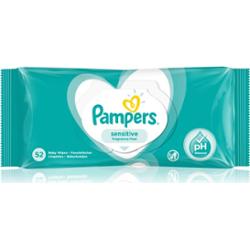 Pampers Sensitive delikatne nawilżane chusteczki dla dzieci do skóry wrażliwej 52 szt.