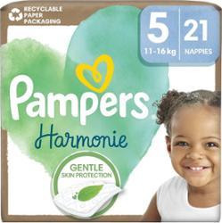 Pampers Harmonie Size 5 pieluchy jednorazowe 11-16 kg 21 szt.