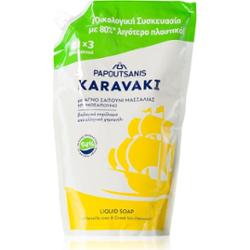 PAPOUTSANIS Karavaki Liquid Soap Pouch Refill With Chamomile mydło w płynie do rąk napełnienie 900 ml