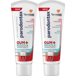 Parodontax Gum And Sens Whitening pasta wybielająca do zębów 2x75 ml