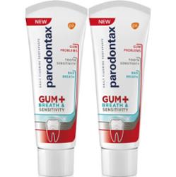 Parodontax Gum And Sens Original pasta do kompletnej ochrony zębów odświeżająca oddech 2x75 ml