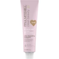 Paul Mitchell Clean Beauty Color Depositing Treatment maseczka odżywcza do włosów farbowanych odcień Vanilla 150 ml