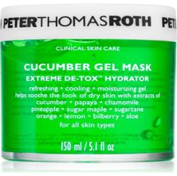 Peter Thomas Roth Cucumber De-Tox Gel Mask nawilżająca maseczka żelowa do twarzy i okolic oczu 150 ml